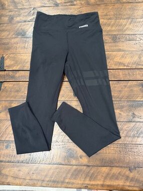 Stronger High-Waist Black Leggings